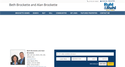 Desktop Screenshot of bethbrockette.ruhlhomes.com