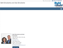 Tablet Screenshot of bethbrockette.ruhlhomes.com