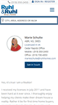 Mobile Screenshot of marieschulte.ruhlhomes.com