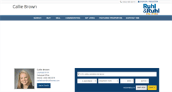 Desktop Screenshot of calliebrown.ruhlhomes.com