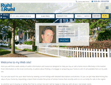 Tablet Screenshot of bobhilbert.ruhlhomes.com