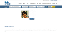 Desktop Screenshot of carolebenson.ruhlhomes.com
