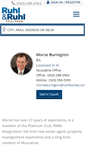 Mobile Screenshot of morseburington.ruhlhomes.com