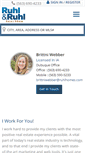 Mobile Screenshot of brittniwebber.ruhlhomes.com