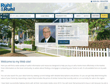 Tablet Screenshot of craignewcomb.ruhlhomes.com