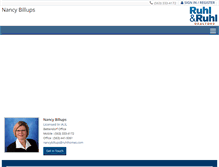 Tablet Screenshot of nancybillups.ruhlhomes.com